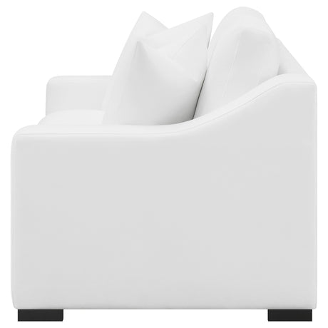 Ashlyn White Loveseat - Ornate Home
