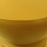 Ashlynn Yellow Outdoor Side Table - Ornate Home