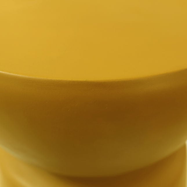 Ashlynn Yellow Outdoor Side Table - Ornate Home