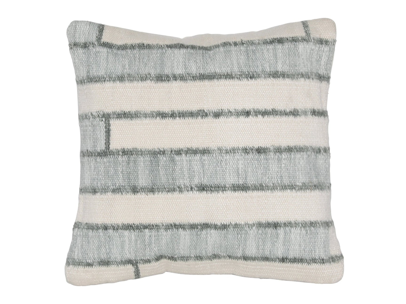 Ashma Green/Ivory Outdoor Pillow - Ornate Home