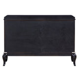Ashor Black Console Cabinet - Ornate Home
