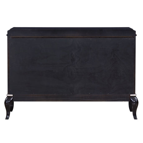 Ashor Black Console Cabinet - Ornate Home
