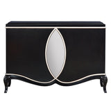 Ashor Black Console Cabinet - Ornate Home