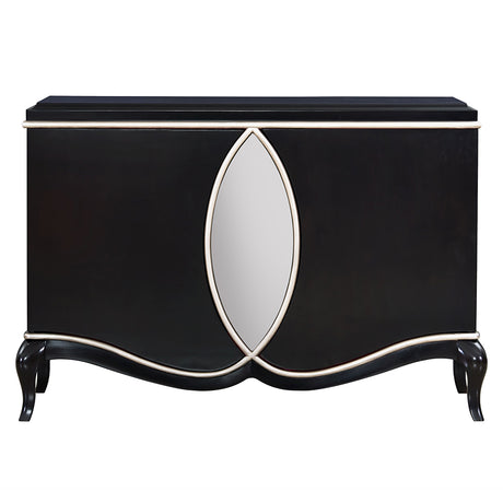 Ashor Black Console Cabinet - Ornate Home