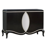 Ashor Black Console Cabinet - Ornate Home