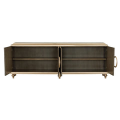 Ashtin Brown Console Cabinet - Ornate Home