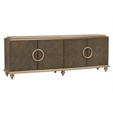 Ashtin Brown Console Cabinet - Ornate Home