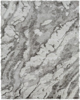 Ashtucna Gray Cloudy Shag Rug - Ornate Home
