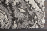 Ashtucna Gray Cloudy Shag Rug - Ornate Home