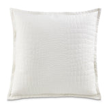 Ashworth White 26" Euro Sham - Ornate Home
