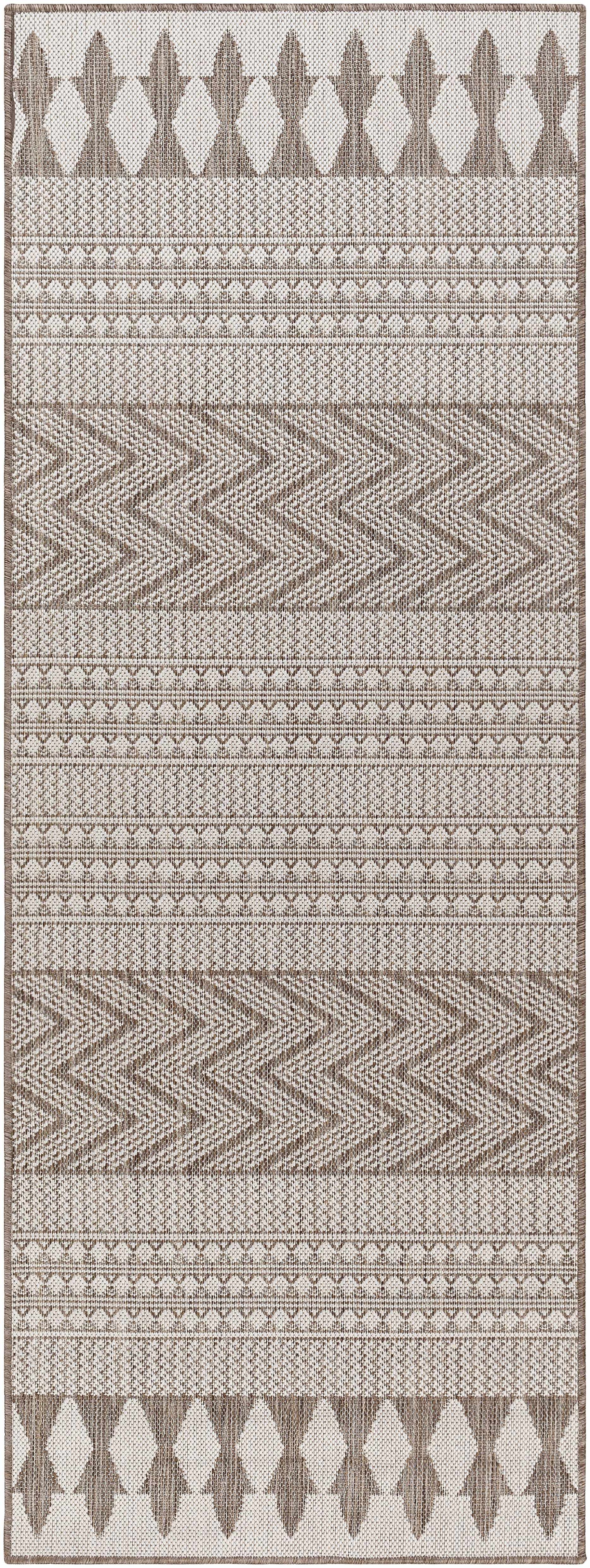 Asif Brown Outdoor Area Rug - Clearance - Ornate Home