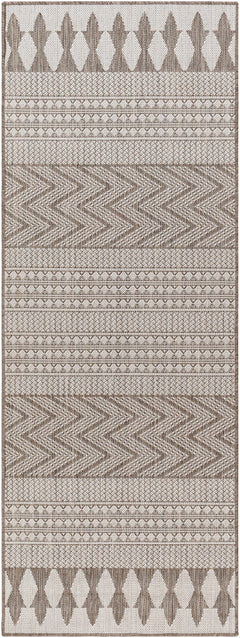 Asif Brown Outdoor Area Rug - Clearance - Ornate Home