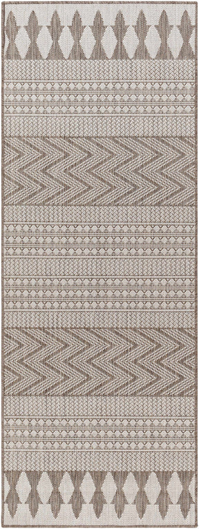 Asif Brown Outdoor Area Rug - Clearance - Ornate Home