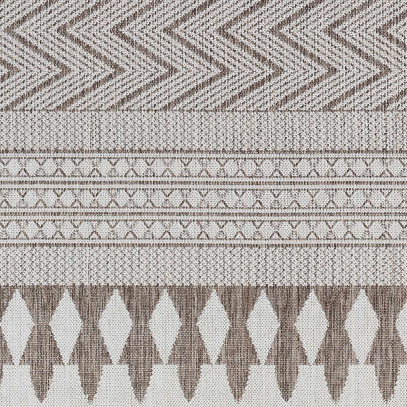 Asif Brown Outdoor Area Rug - Clearance - Ornate Home