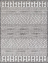 Asif Charcoal Outdoor Area Rug - Clearance - Ornate Home