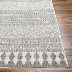 Asif Charcoal Outdoor Area Rug - Clearance - Ornate Home
