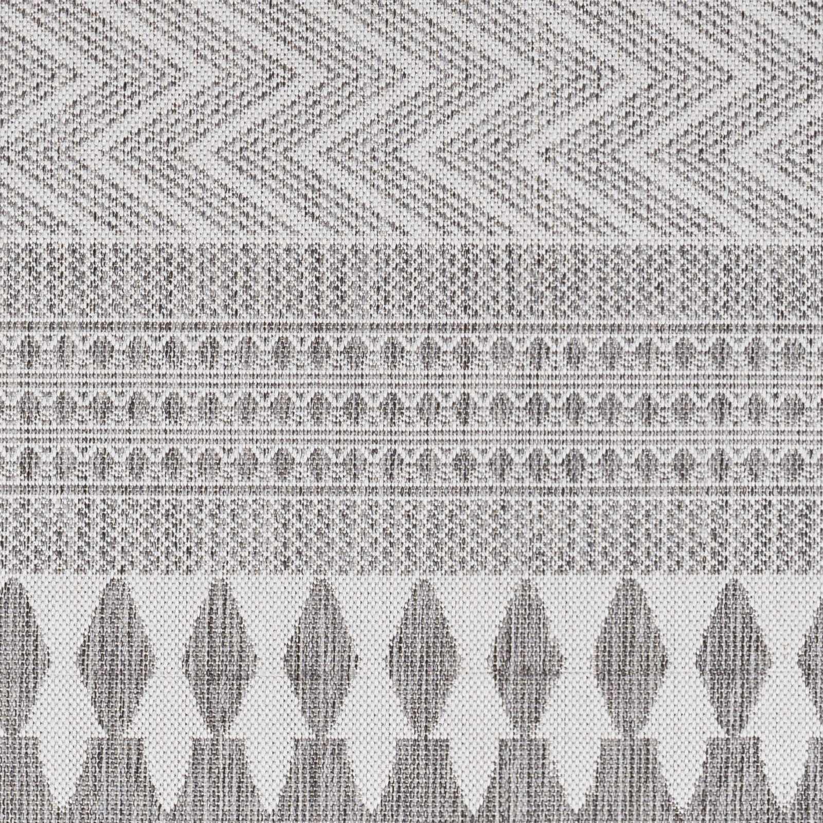 Asif Charcoal Outdoor Area Rug - Clearance - Ornate Home