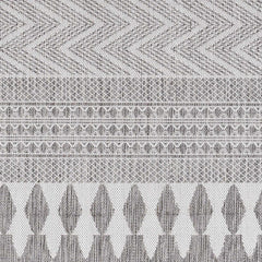 Asif Charcoal Outdoor Area Rug - Clearance - Ornate Home