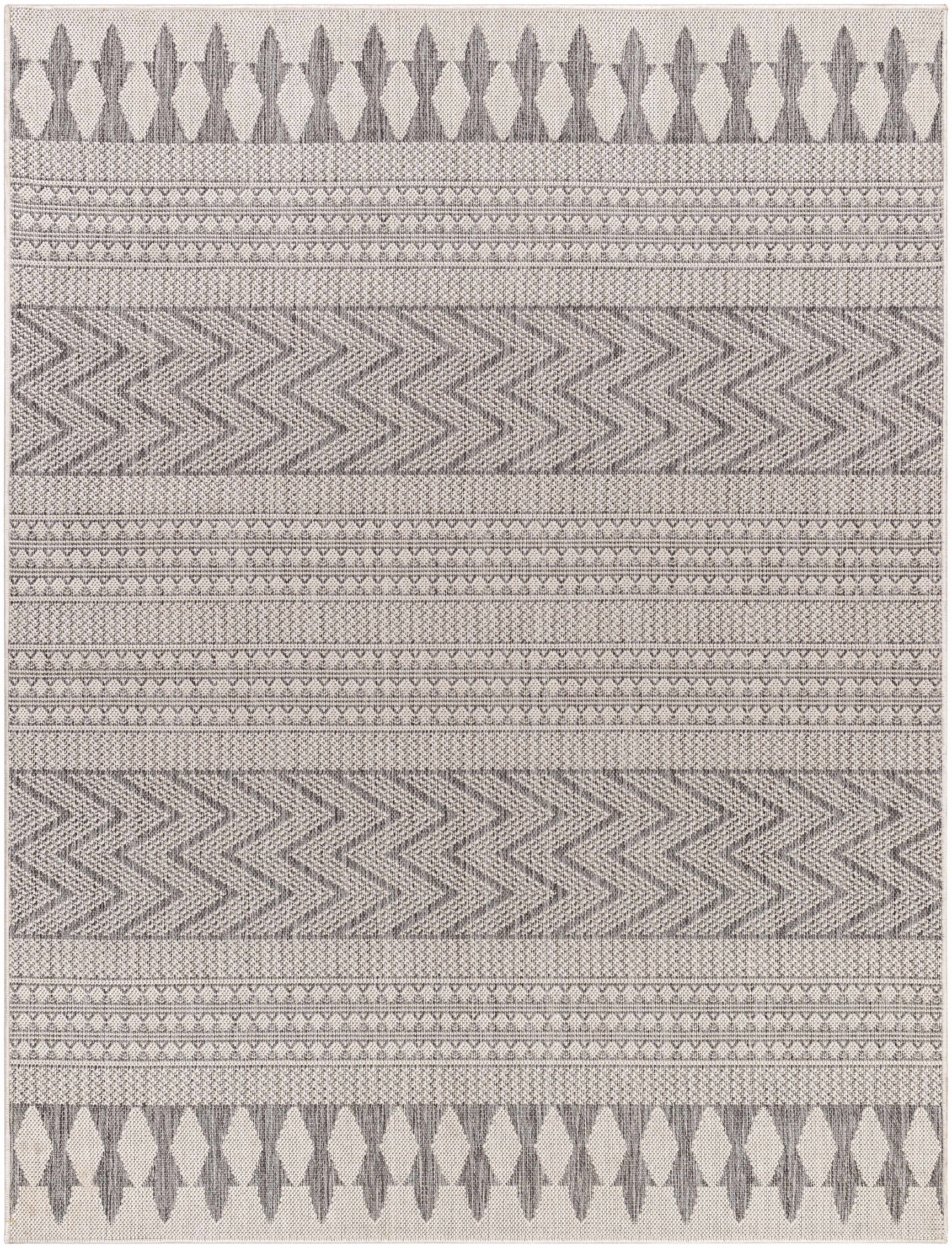 Asif Gray Outdoor Area Rug - Clearance - Ornate Home