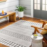 Asif Gray Outdoor Area Rug - Clearance - Ornate Home