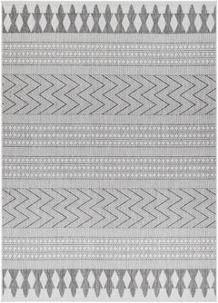 Asif Gray Outdoor Area Rug - Clearance - Ornate Home