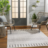 Asif Gray Outdoor Area Rug - Clearance - Ornate Home