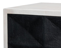Asiger Black Four Door Sideboard - Ornate Home
