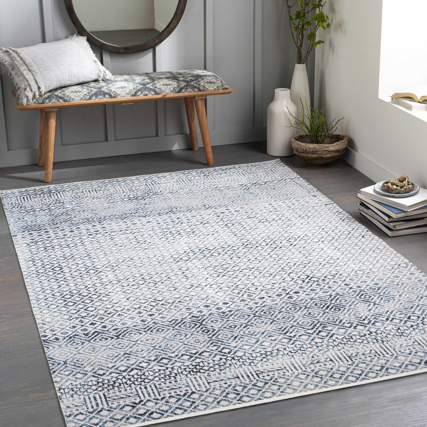 Askeaton Washable Area Rug - Clearance - Ornate Home