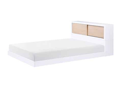Asker White Full Bookcase Bed - Ornate Home