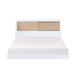 Asker White Full Bookcase Bed - Ornate Home