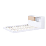 Asker White Full Bookcase Bed - Ornate Home