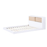 Asker White Full Bookcase Bed - Ornate Home