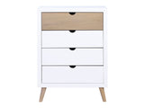 Asker White/Natural Chest - Ornate Home