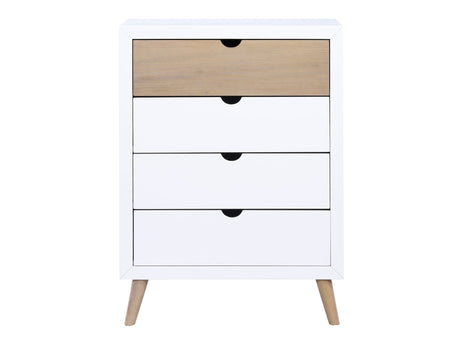 Asker White/Natural Chest - Ornate Home