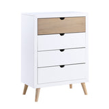 Asker White/Natural Chest - Ornate Home