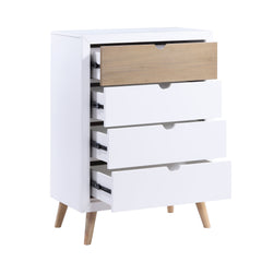 Asker White/Natural Chest - Ornate Home