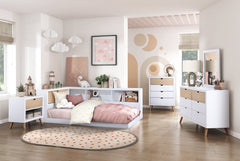 Asker White/Natural Chest - Ornate Home