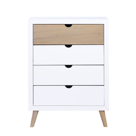 Asker White/Natural Chest - Ornate Home