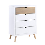 Asker White/Natural Chest - Ornate Home