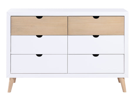Asker White/Natural Dresser - Ornate Home