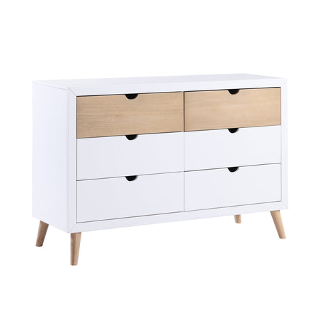 Asker White/Natural Dresser - Ornate Home