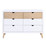 Asker White/Natural Dresser - Ornate Home