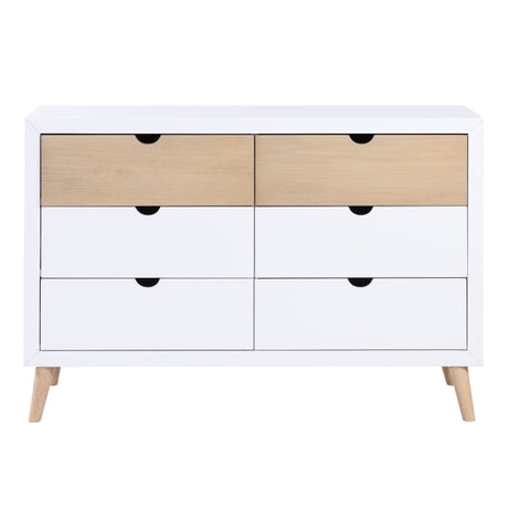 Asker White/Natural Dresser - Ornate Home