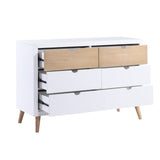 Asker White/Natural Dresser - Ornate Home