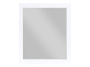 Asker White/Natural Mirror - Ornate Home
