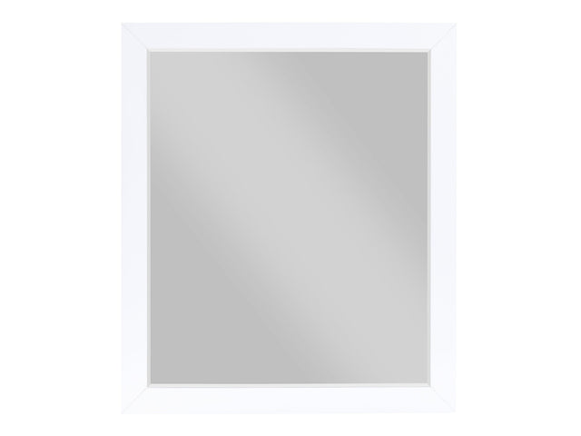 Asker White/Natural Mirror - Ornate Home