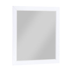 Asker White/Natural Mirror - Ornate Home