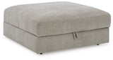 Aslan Court Flax Ottoman With Storage (Online Special Price) - Ornate Home