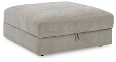 Aslan Court Flax Ottoman With Storage - Ornate Home