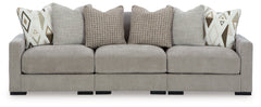 Aslan Court Pebble 3-Piece Sofa Sectional - Ornate Home